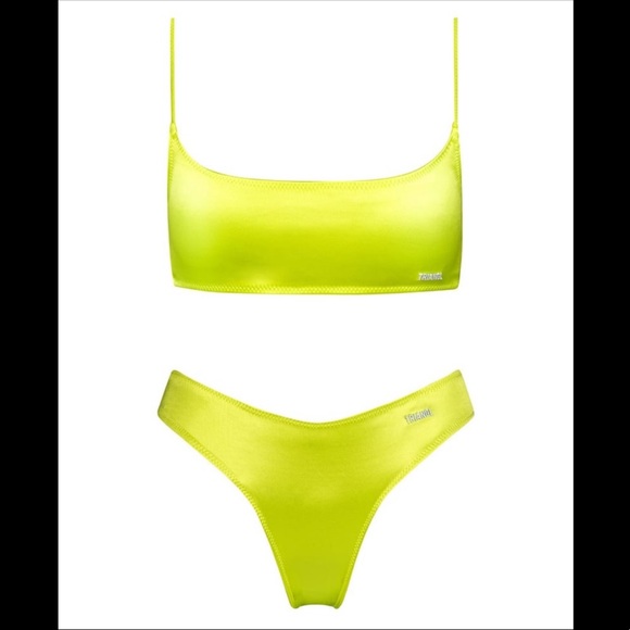 Triangl Mylos Lemon Pop Neon Bikini Set - Picture 10 of 15